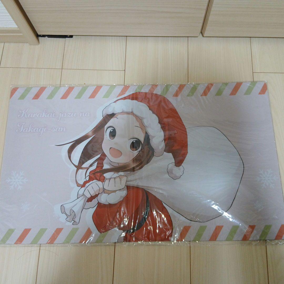 からかい上手の高木さん　ラバーマット　プレイマット　缶バッジ　ケース