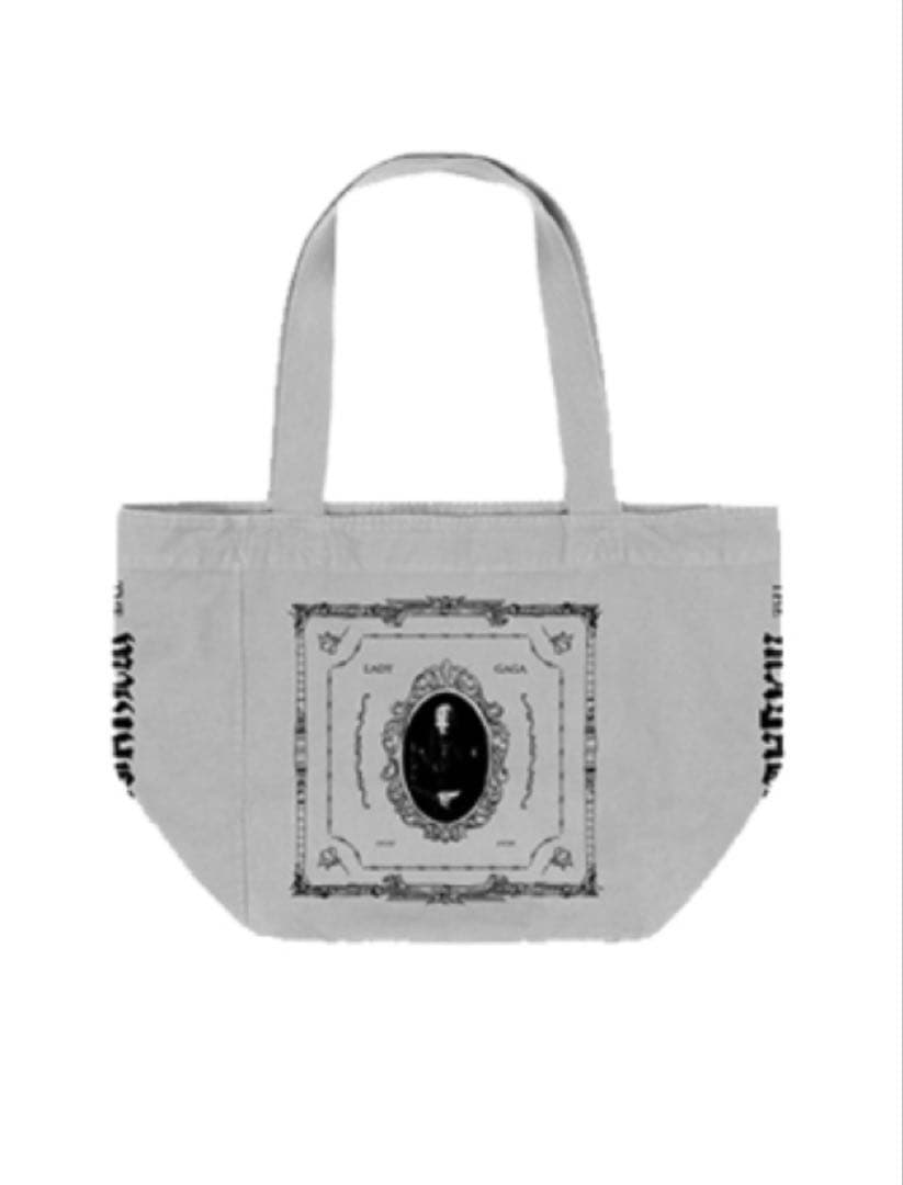 LADY GAGA トートバッグ　グレー　GRAY レディーガガ