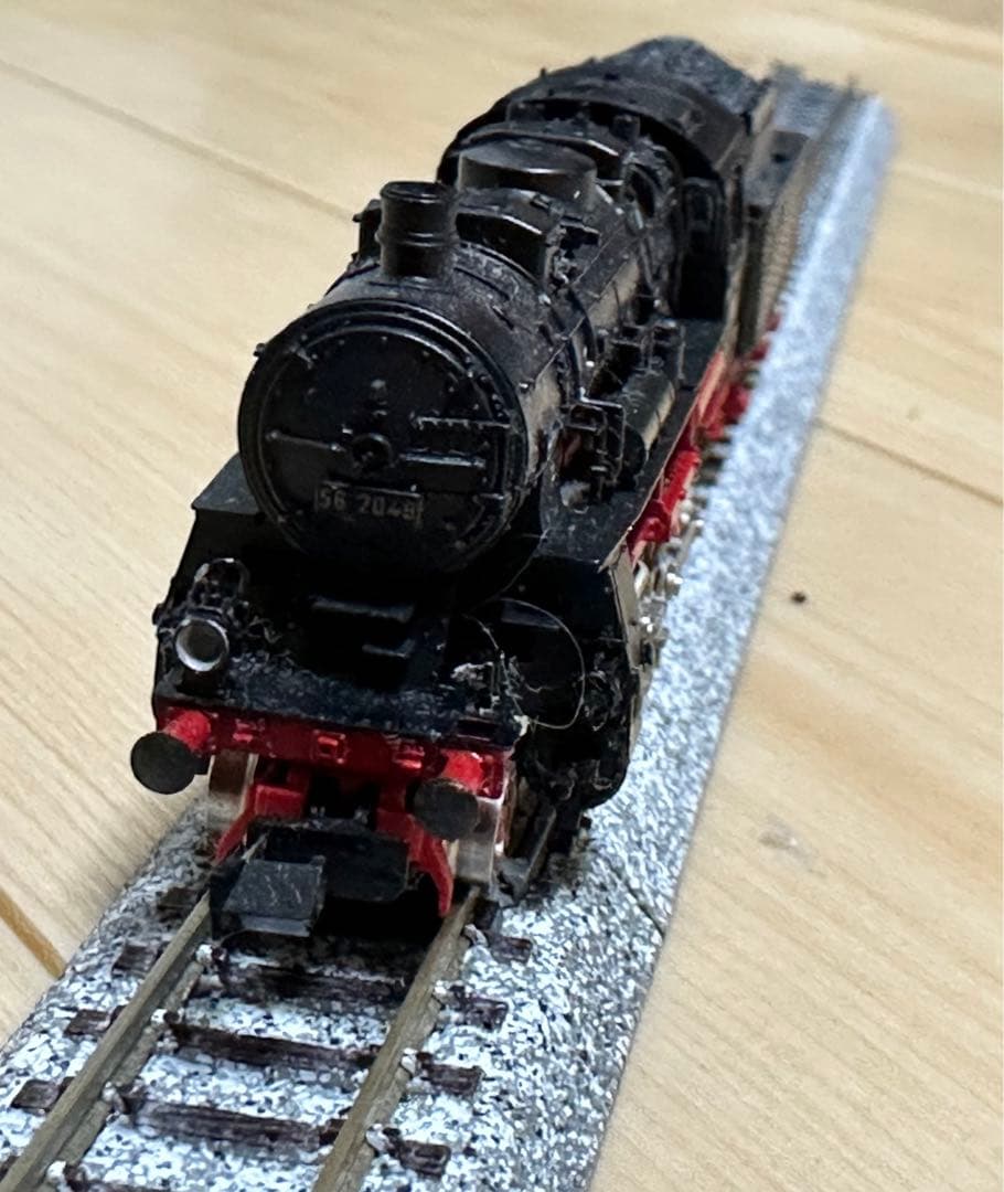 ドイツ製Nゲージ蒸気機関車　FLEISCHMANN piccolo 7161型