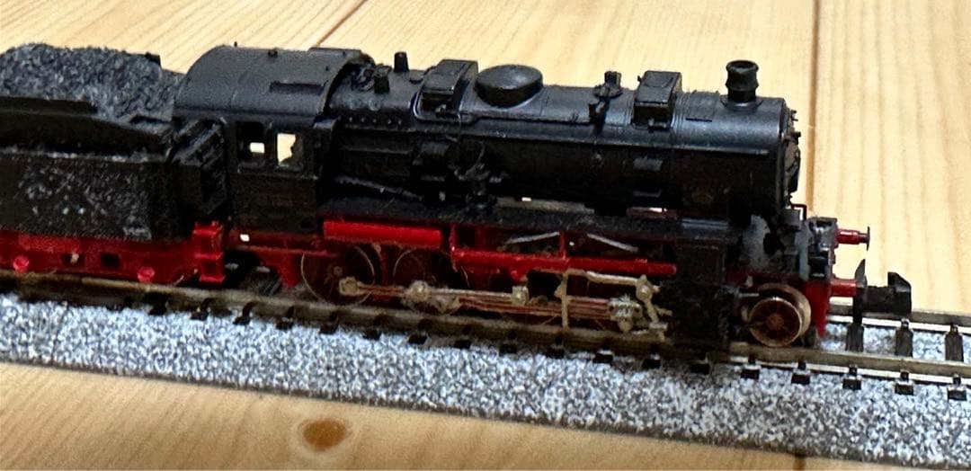 ドイツ製Nゲージ蒸気機関車　FLEISCHMANN piccolo 7161型