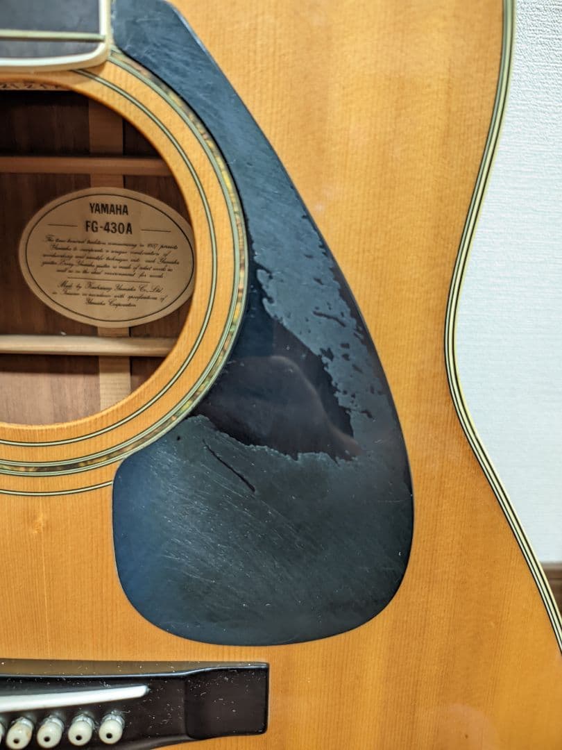 YAMAHA FG-430A アコースティックギター ハードケース＆小物付き