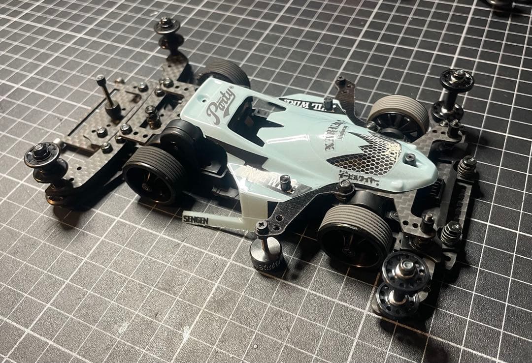 ミニ四駆　完成品　未使用　VZ サンダーショットjrカスタム　コルサグレー