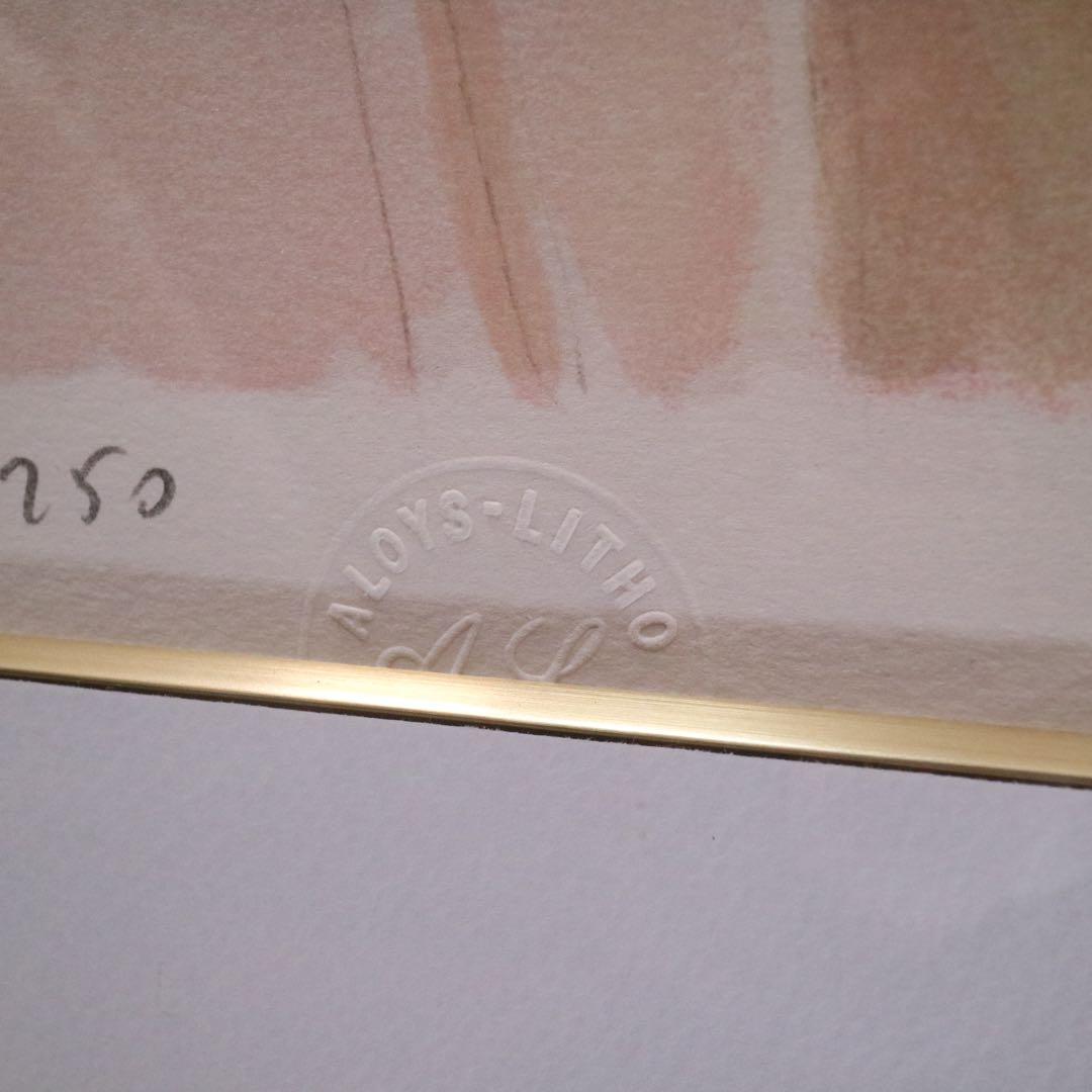 クレール アステックス マグダレーナ リトグラフ 真作