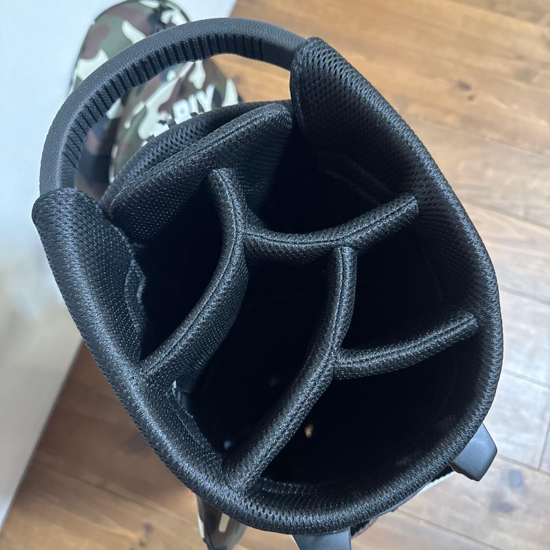 パーリーゲイツ スタンド式　キャディバッグ　ワッペンカモ