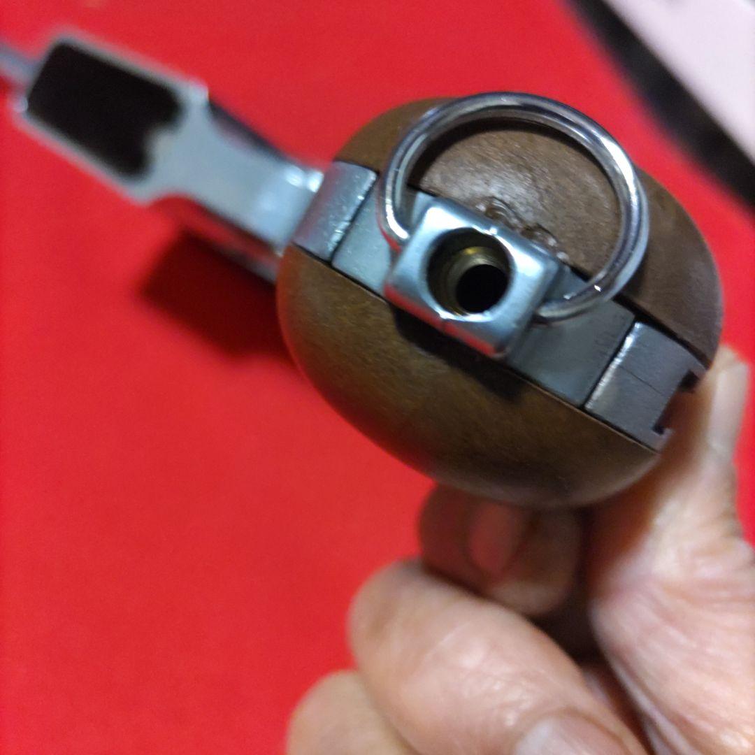 フジミ　モーゼルM712固定式ガスガンメタルフィニッシュ単連２段変則モデル