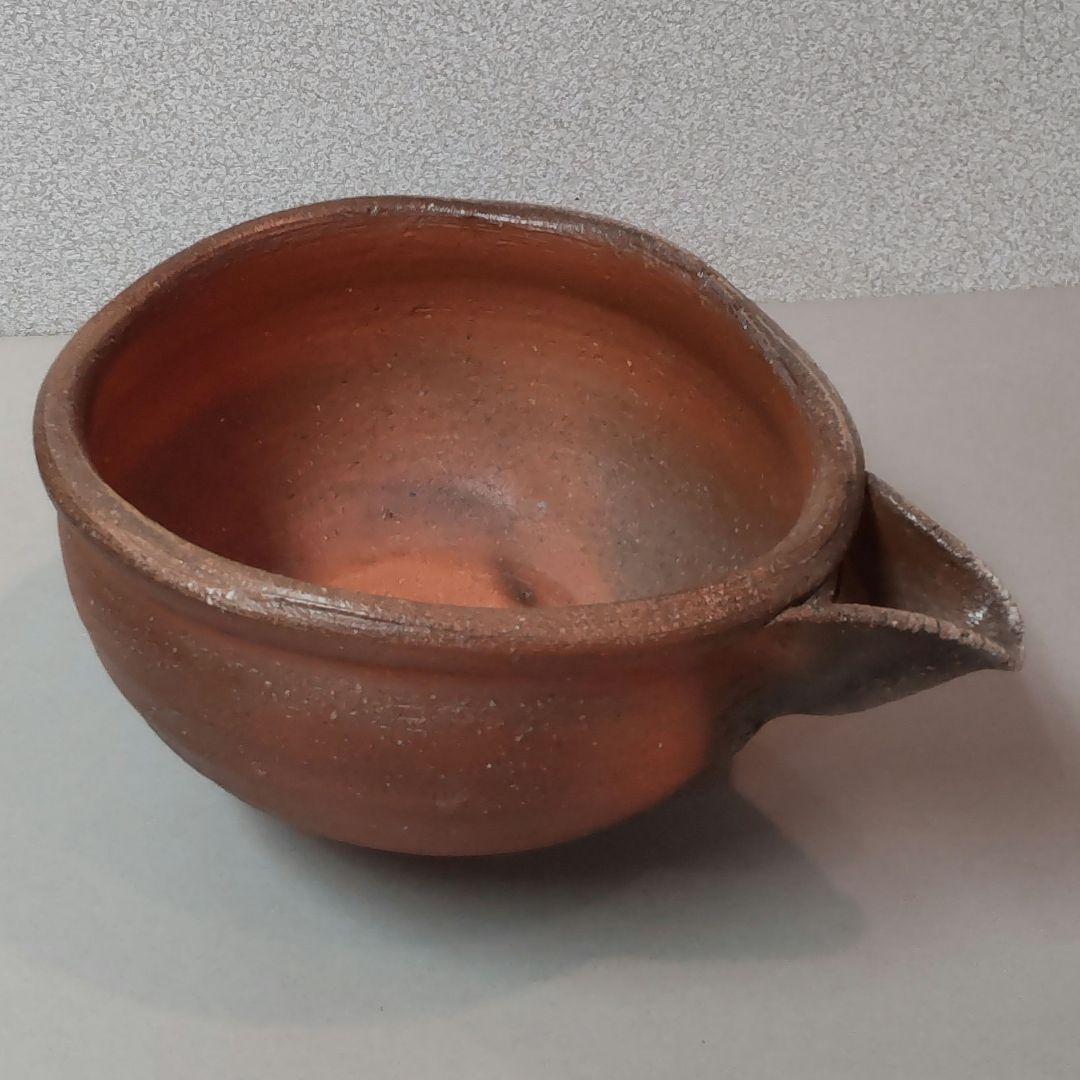 (711Z361)陶芸 水次 水指 酒器 徳利 茶道具 片口 李朝