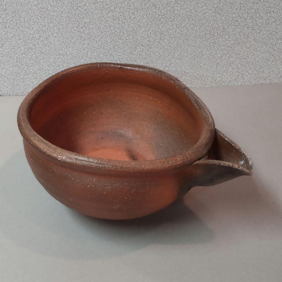 (711Z361)陶芸 水次 水指 酒器 徳利 茶道具 片口 李朝