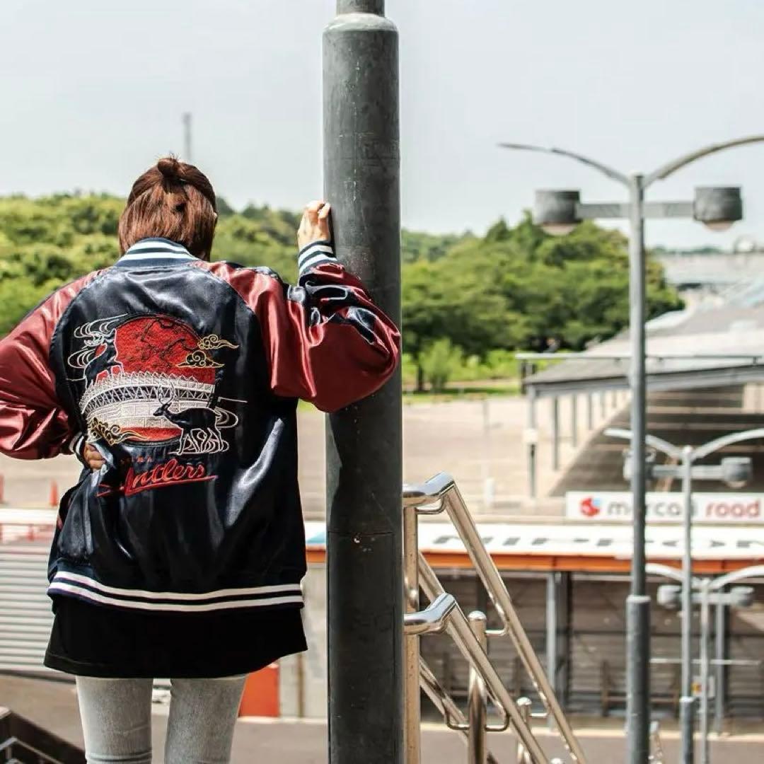 鹿島アントラーズ　スカジャン　スタジアム　XL