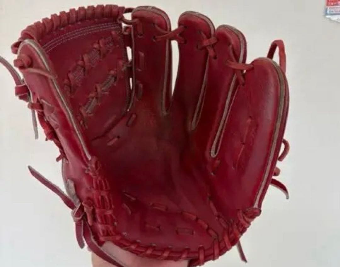 ごりら印の野球道具　硬式投手用グローブ　　特殊重心