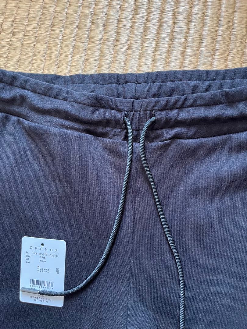 cronos クロノス ジョガーパンツ トレーニング ジム 黒 ブラック