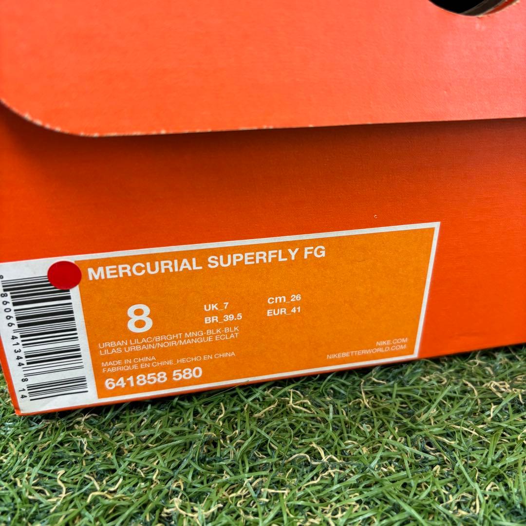 【即日発送 新品未使用品】NIKE マーキュリアル スーパーフライ4 FG