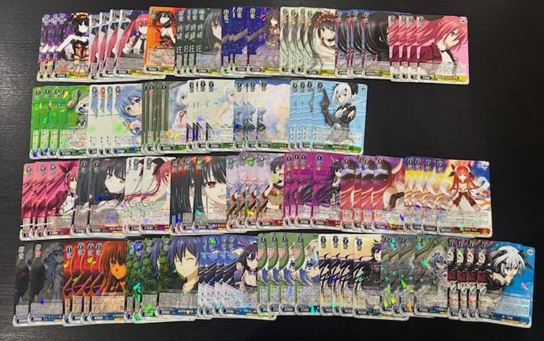 ヴァイスシュバルツ　デートアライブ　デアラ　デート・ア・ライブ　優良パーツ大量