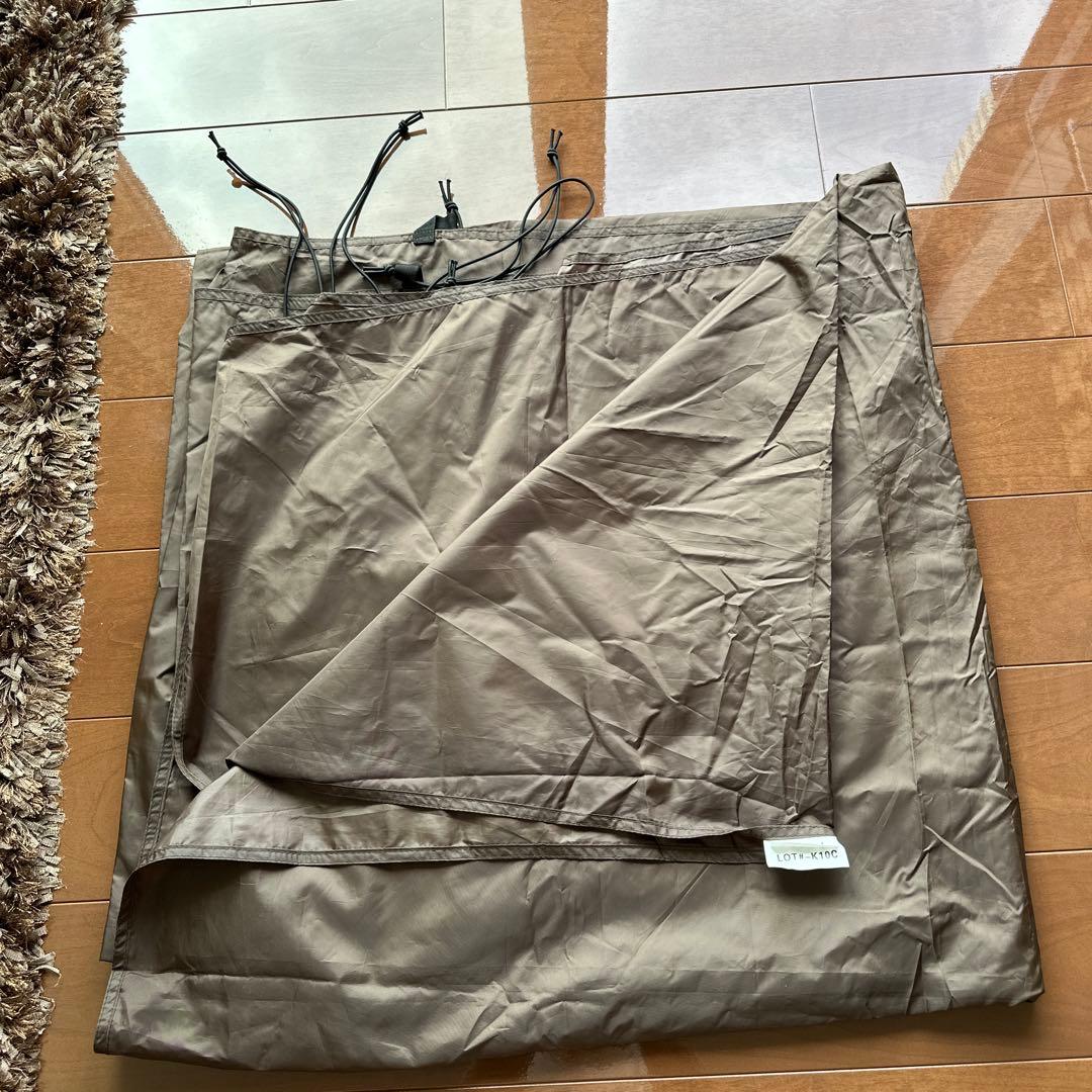 PeakアメニティードームM用の純正フロアマット＋フロアシート