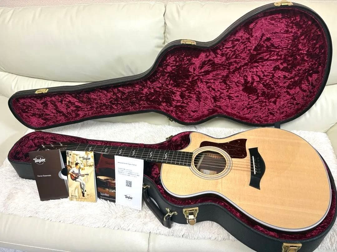 Taylorエレアコハードケース付き　412cerosewood v-class