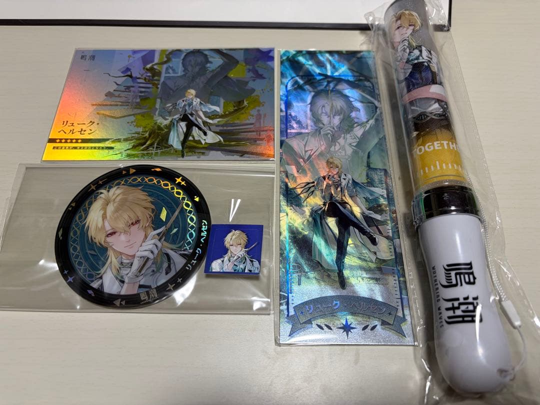 鳴潮　WUWA TOGETHER ペンライト　チケット　ポストカード　リューク