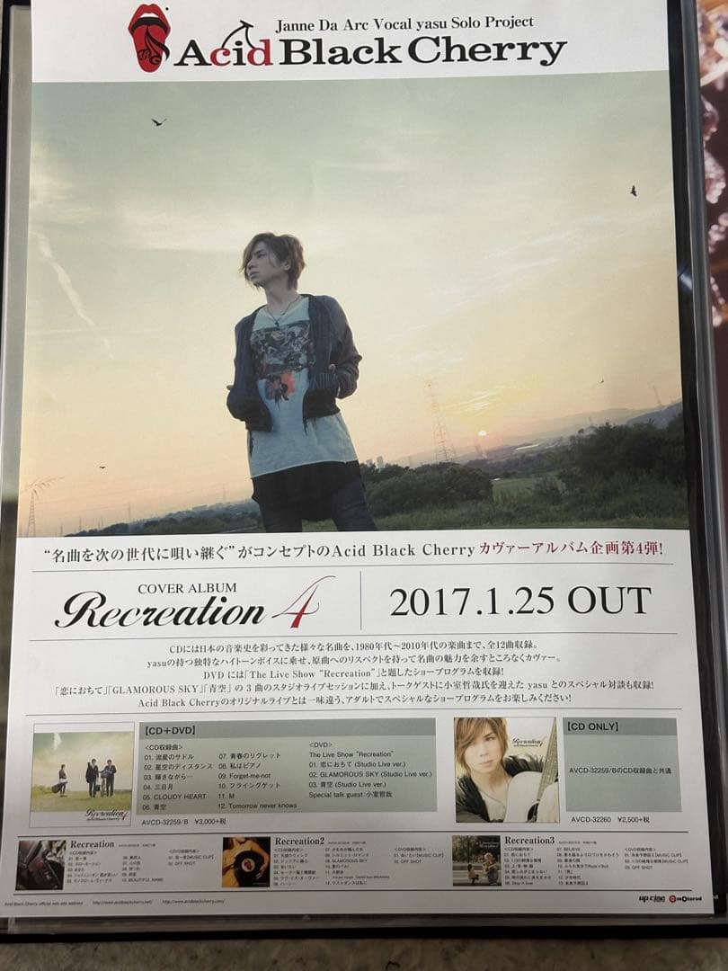 Acid Black Cherry ポスター　35種セット