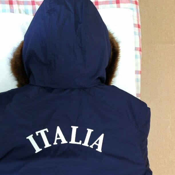 イタリア代表　ベンチコート　Lサイズ