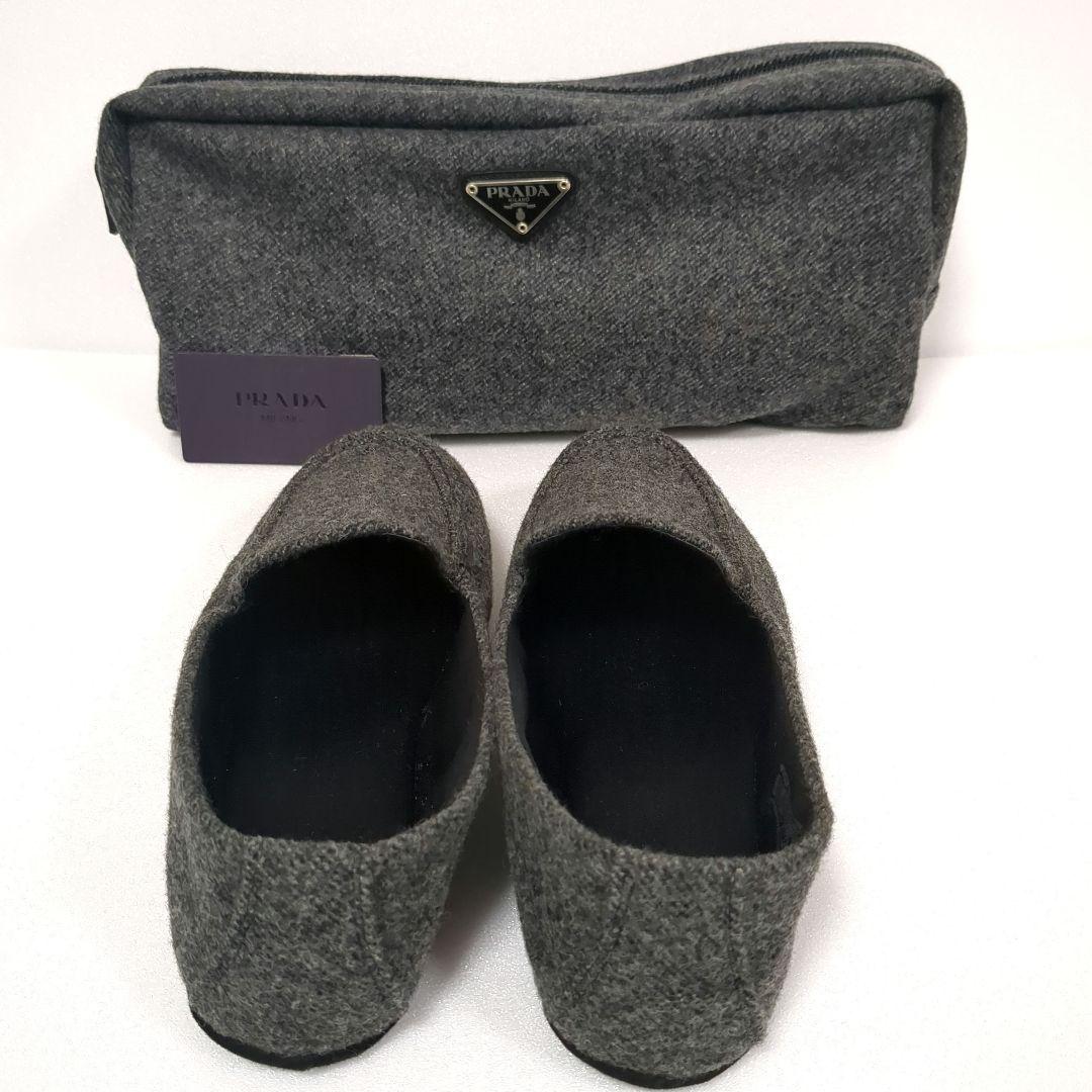 プラダ　ポーチ付　携帯スリッパ