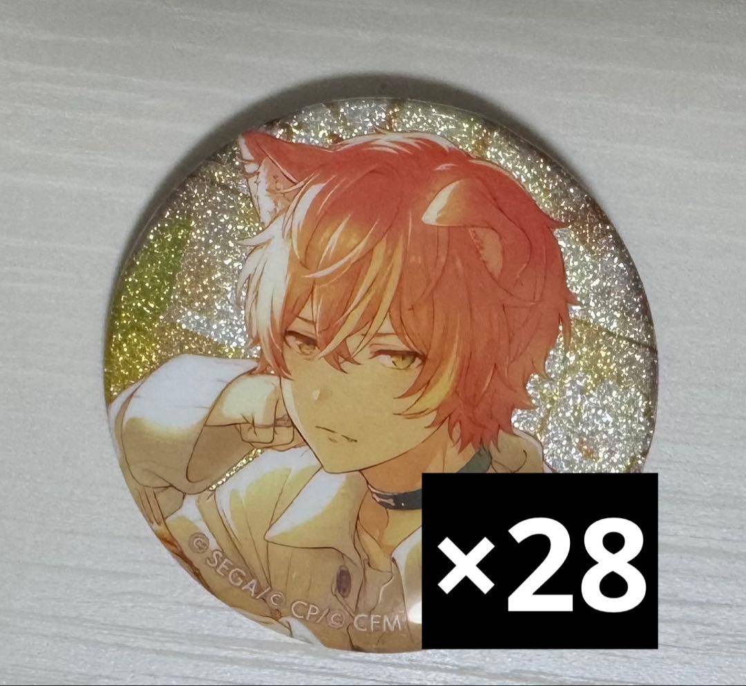 R*送様 東雲彰人 プロセカ グリッター缶バッジ 38C 28個