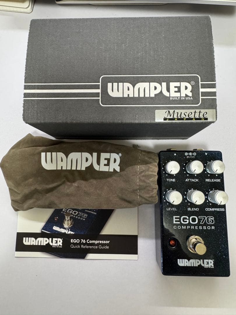 【美品】Wampler Ego 76 Compressor 【数回のみ使用】