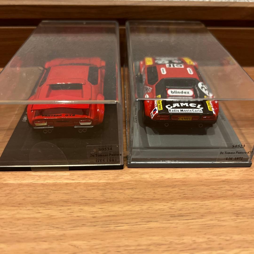 De Tomaso Pantera GT5 1981 & 1972 セット