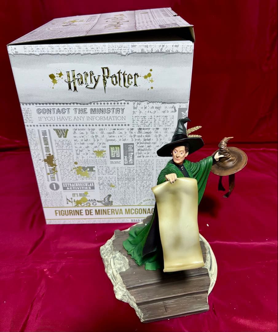 ハリーポッター　enesco マクゴナガル　エネスコ　組み分け帽子　フィギュア