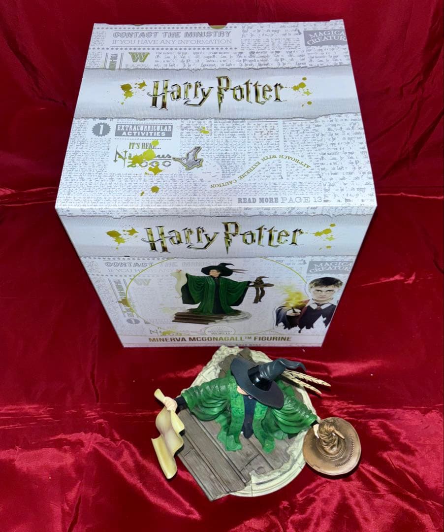 ハリーポッター　enesco マクゴナガル　エネスコ　組み分け帽子　フィギュア