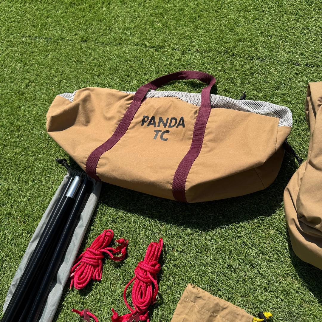 テンマクデザイン パンダTC 煙突ポート加工 カスタム