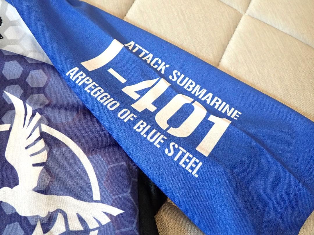 「蒼き鋼のアルペジオ」サイクルジャージ BLUE STEAL size：L