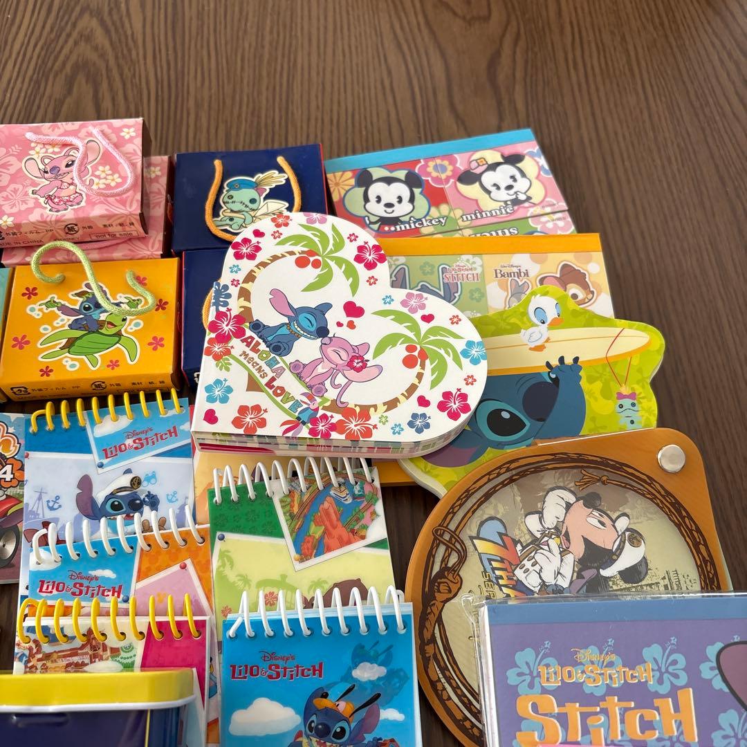 【週末セール】【新品中古】ディズニー　スティッチ　メモ　まとめ売り