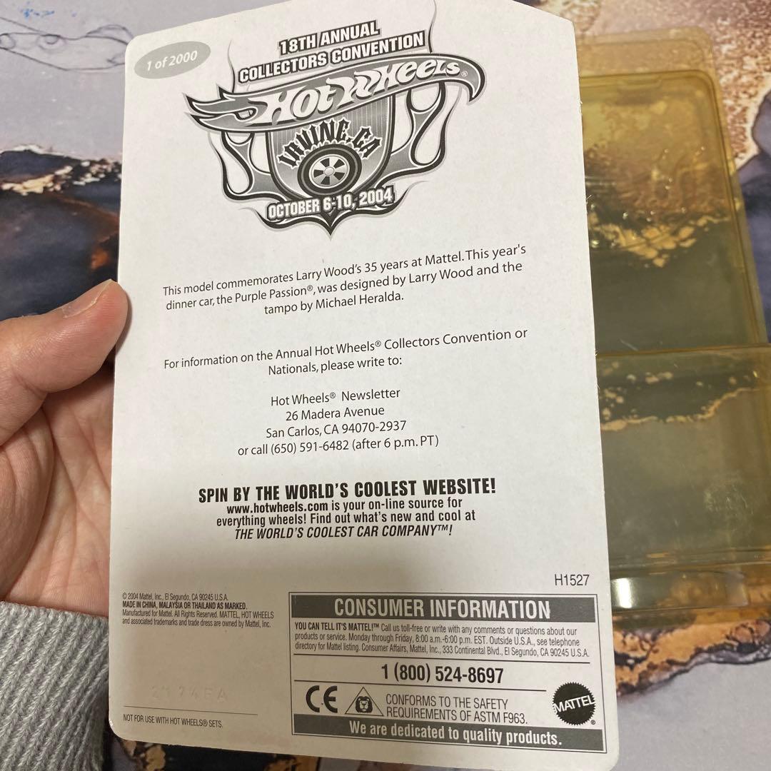 ミニカー Hot Wheels 18th collectors convention
