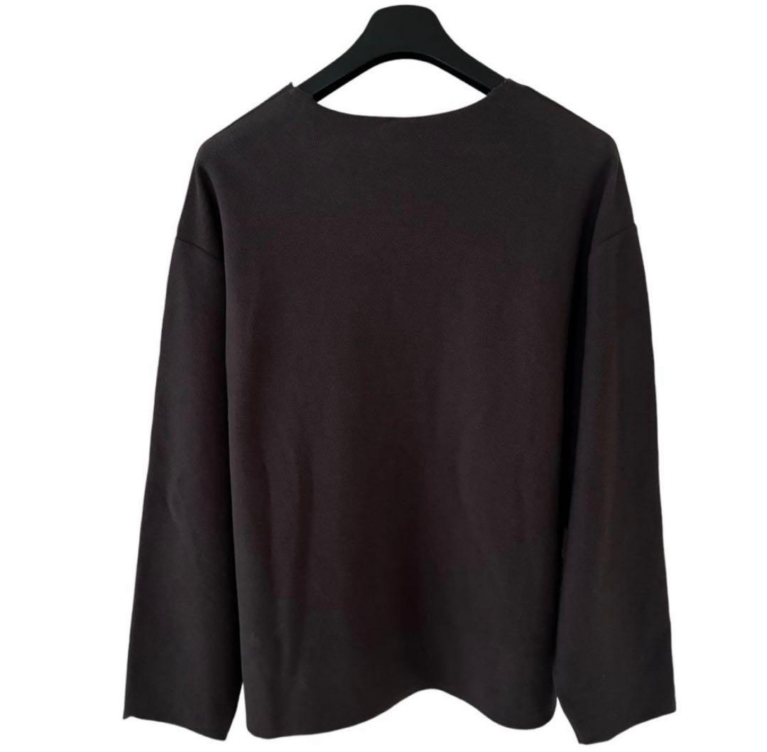 LÝFT リフト KNIT LIKE LOOSE SWEAT LONGSHIRT