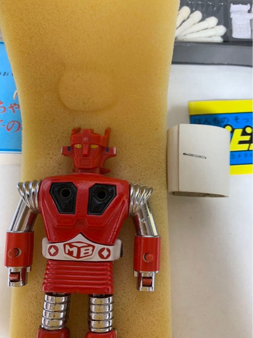 ⚠️デッドストック　当時物　スーパーロボット　マッハバロン　超合金　ポピニカ