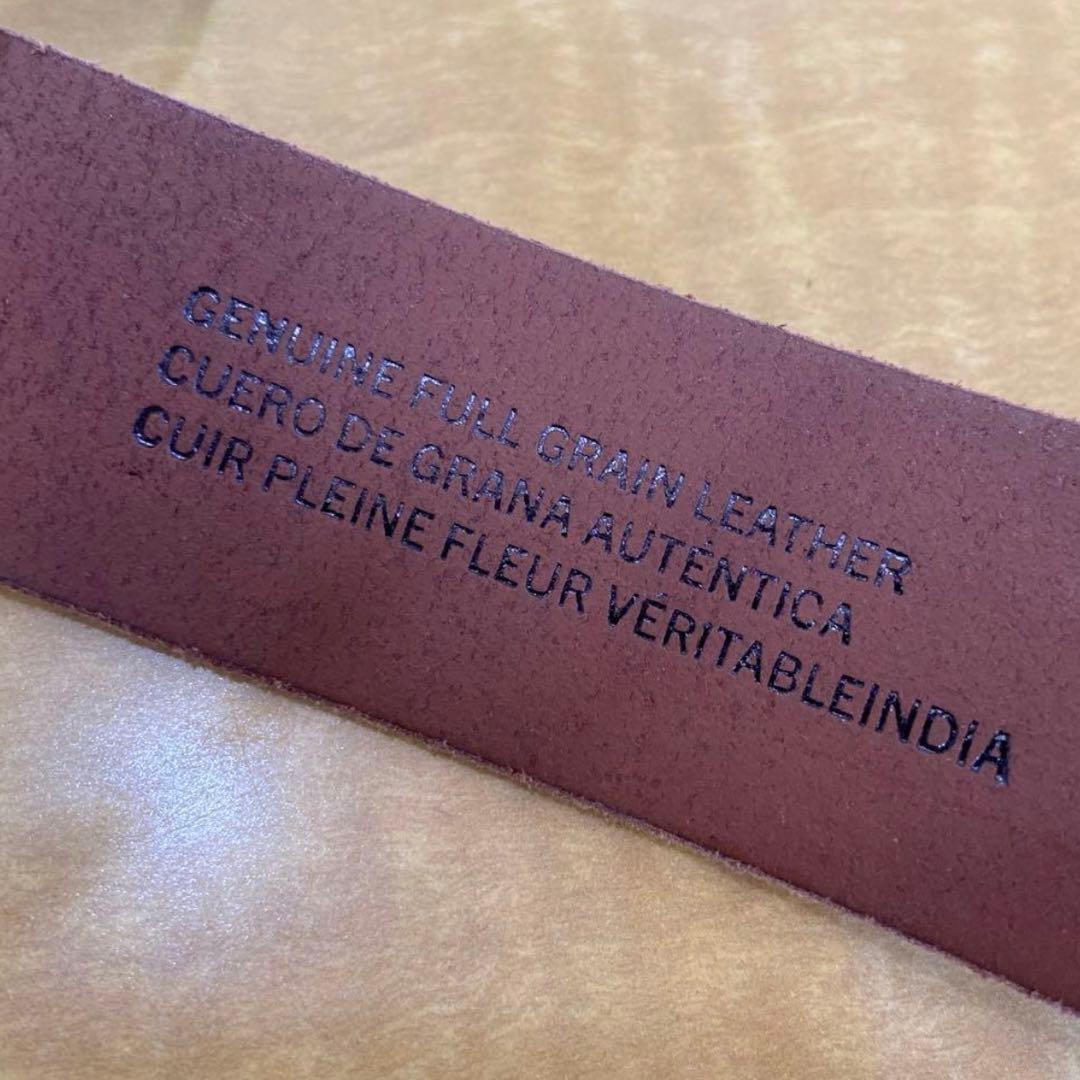 新品純正Harley-Davidson ハーレーロゴ付レザーベルト15000の品