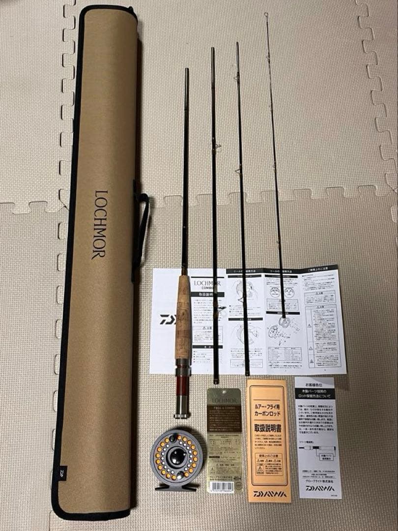 LOCHMOR F804-A COMBO フライロッドセット