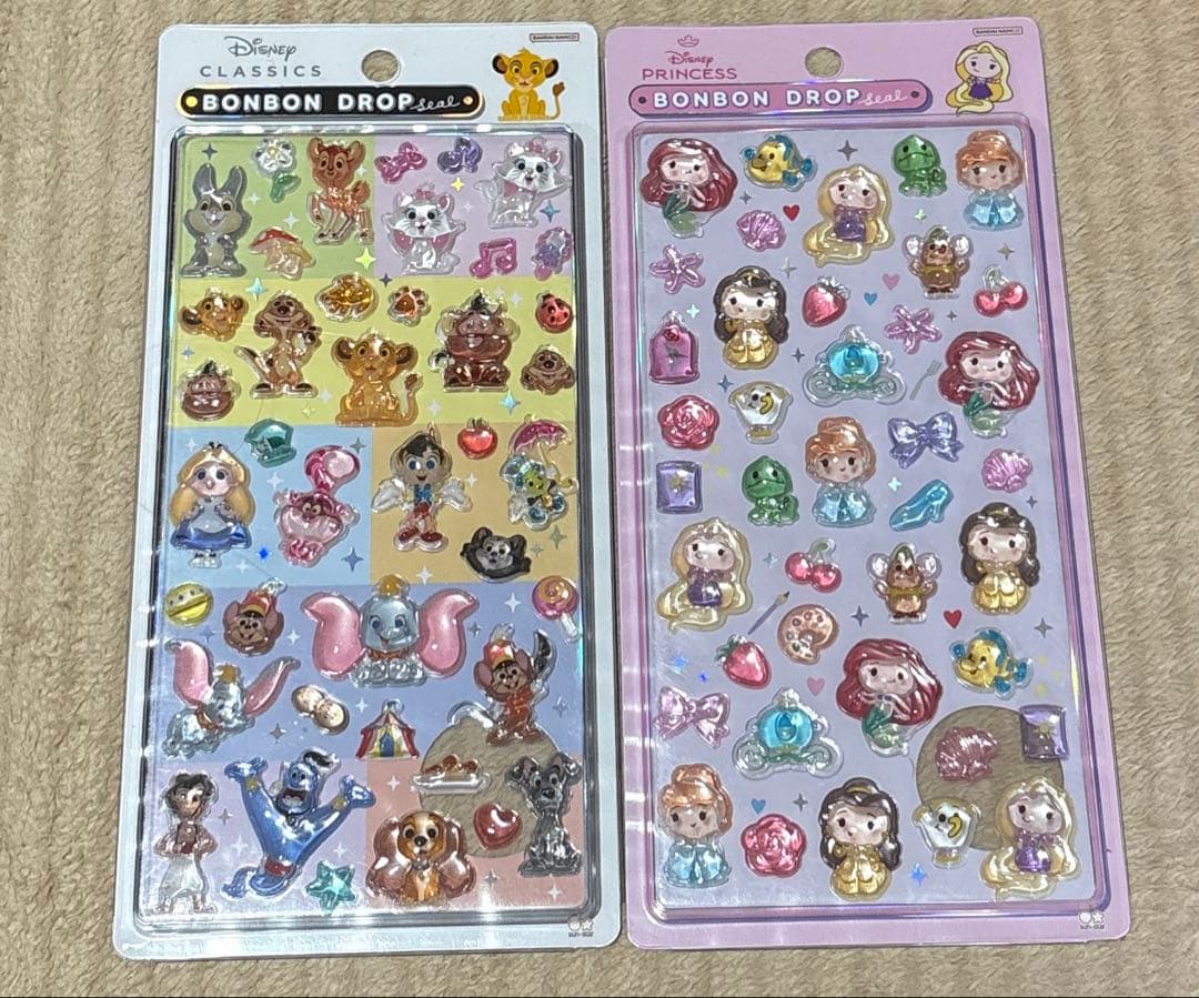 ボンボンドロップシール　ディズニー