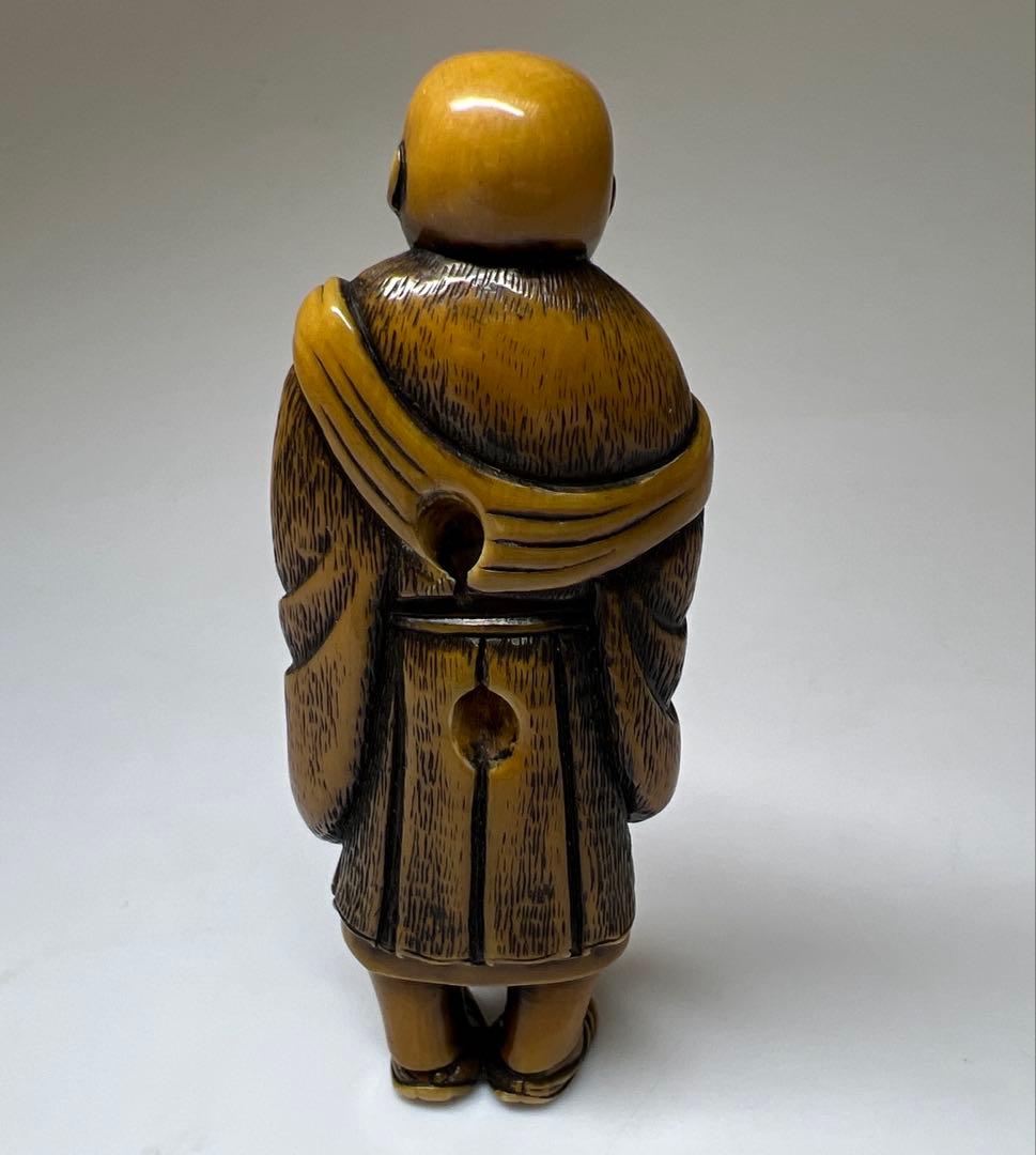 時代僧侶根付　37g 東Y8-0204☆2F