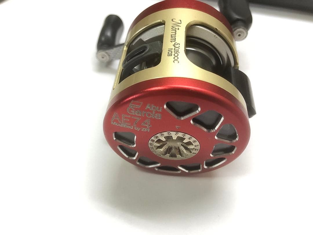 モラムSX1600C AE74 レッド ベイトフィネススプール