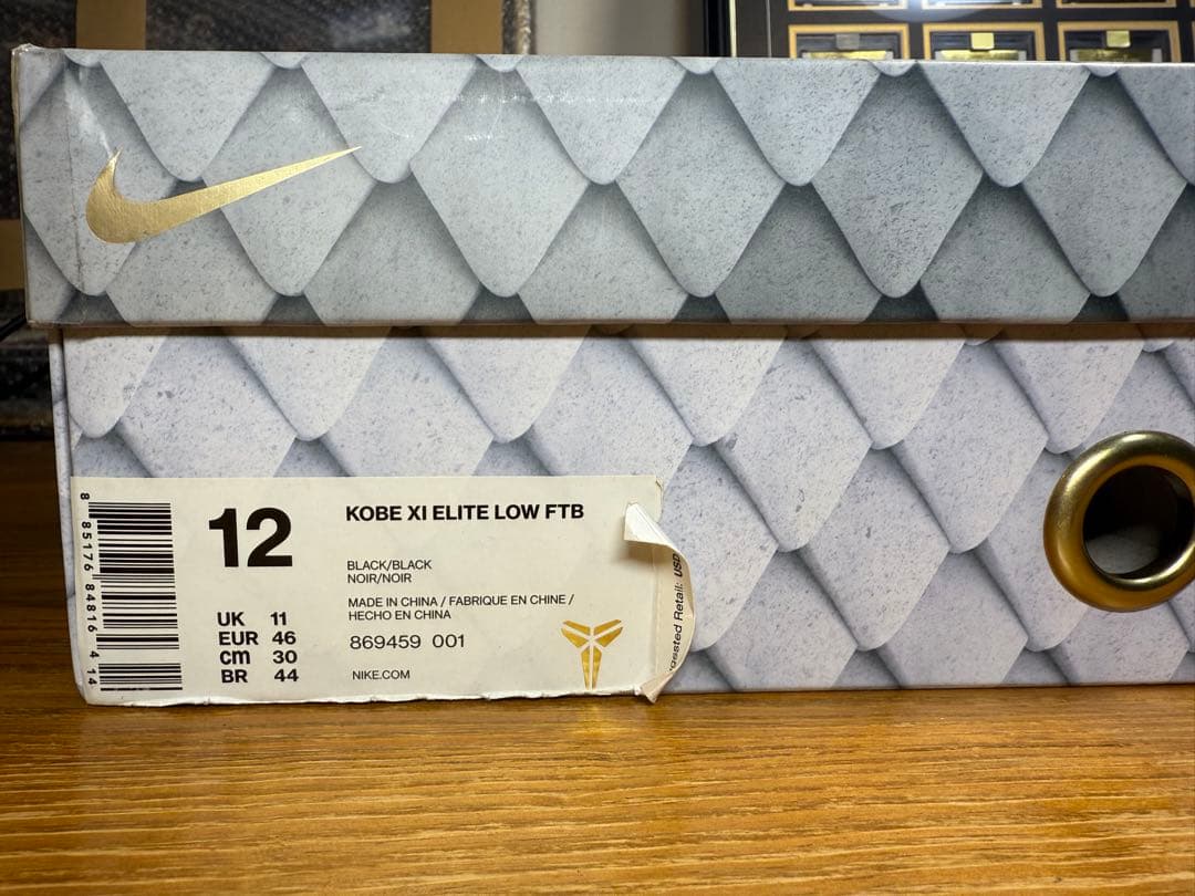 Nike Kobe 11 FTB 30cm US 12 boxダメージあり