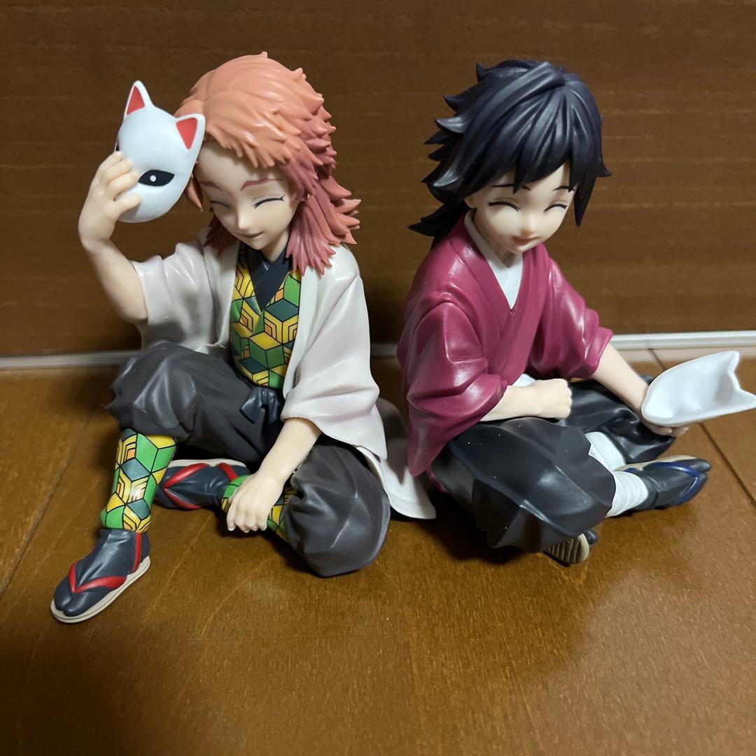 鬼滅の刃 一番くじ ふめつのきずな 弐 ラストワン賞　フィギュア 冨岡義勇 錆兎