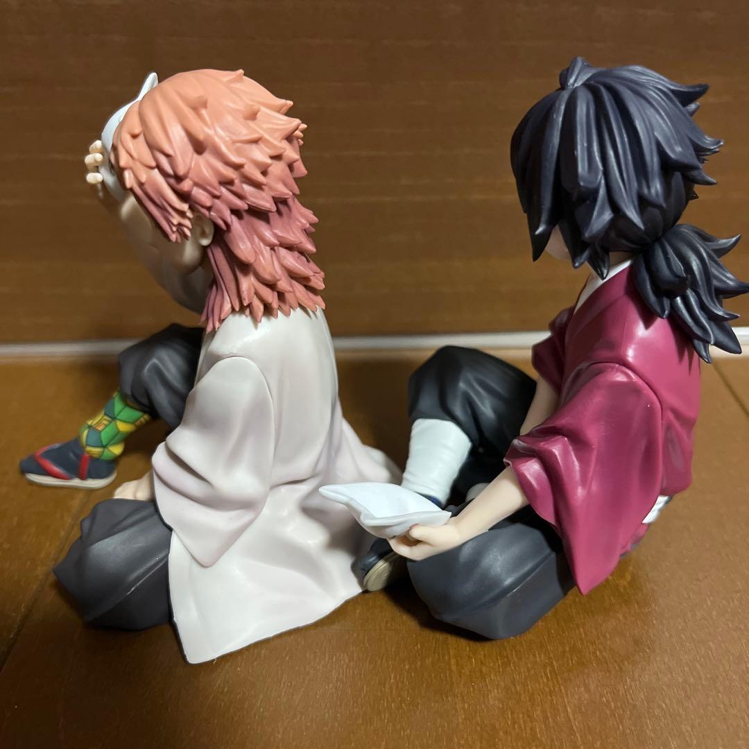 鬼滅の刃 一番くじ ふめつのきずな 弐 ラストワン賞　フィギュア 冨岡義勇 錆兎