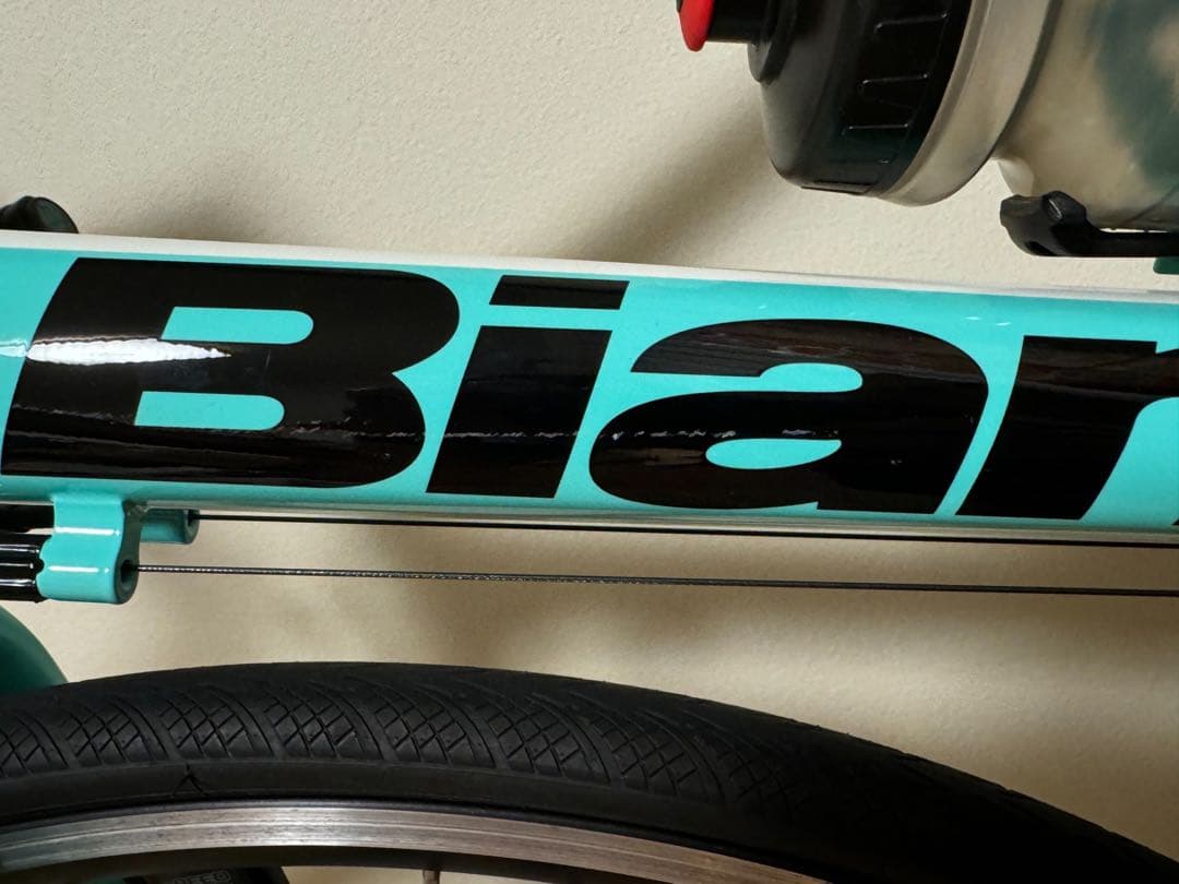 Bianchi via nirone7 Celeste TIAGRAコンポセット