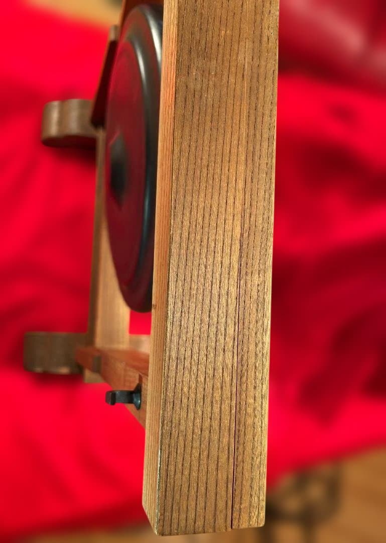 木製スタンドとバチ付きゴング