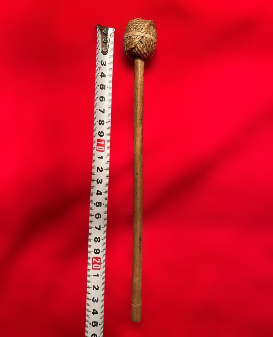 木製スタンドとバチ付きゴング