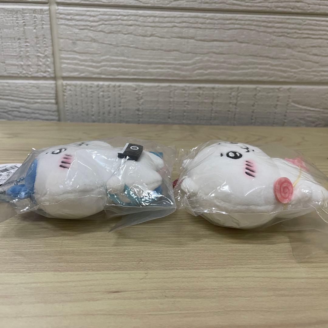 【新品タグ付き】ちいかわ ハチワレ おでかけ楽しみ!なぷちミニマスコット 最初期