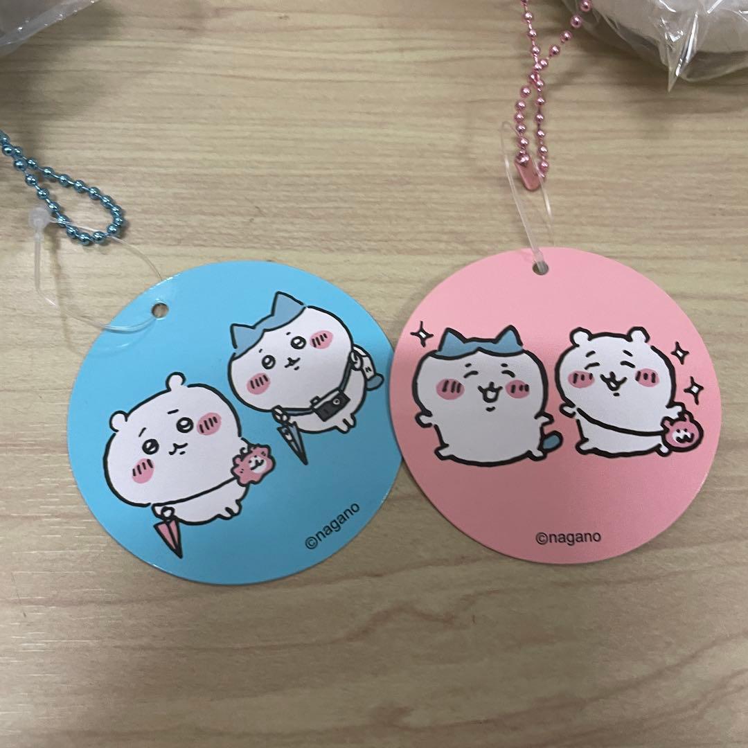 【新品タグ付き】ちいかわ ハチワレ おでかけ楽しみ!なぷちミニマスコット 最初期