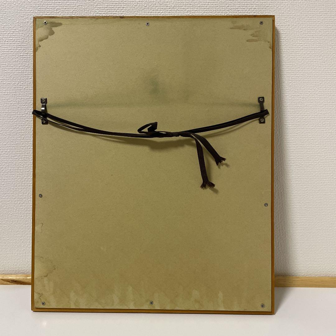 ＊Juliane Marie＊・Blue flower・額装３４cm×２８cm・