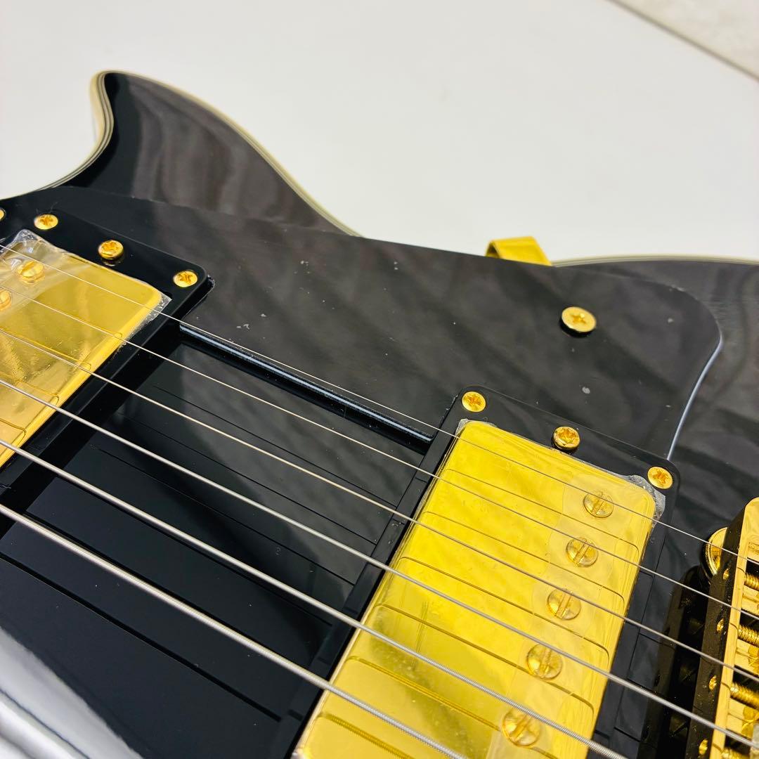 【美品】BUSKER'S BLC30 レスポールカスタムタイプ ブラック