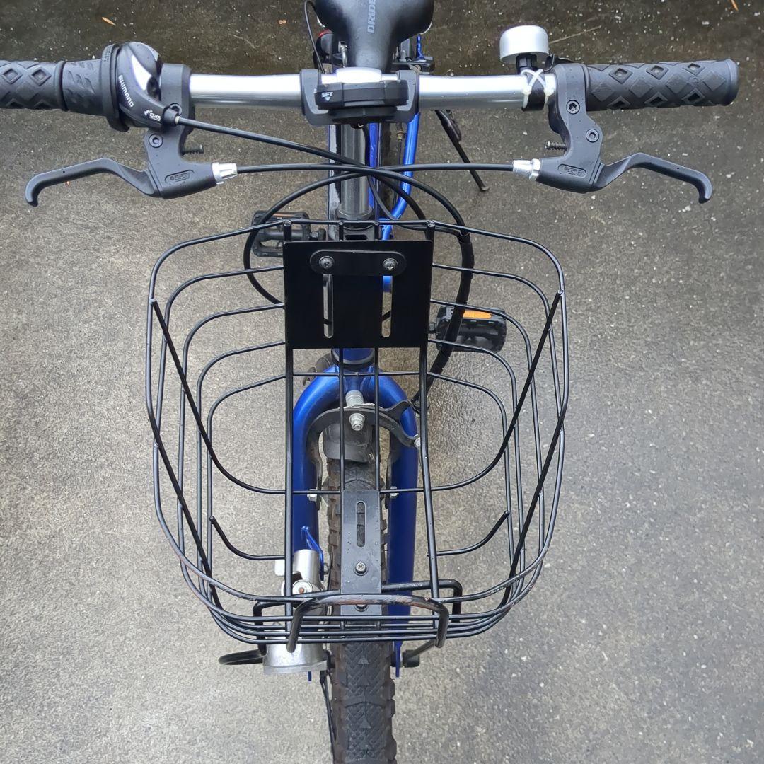 直接取引　静岡県駿東郡　自転車 あさひドライドS3 青 24インチ 6段変速