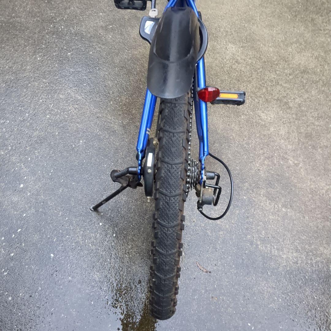 直接取引　静岡県駿東郡　自転車 あさひドライドS3 青 24インチ 6段変速